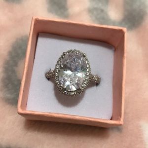 925 stamped plated ring